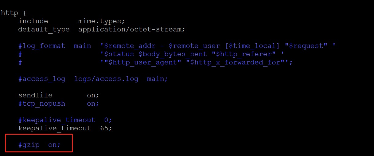 Nginx配置开启Gzip
